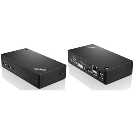 "Lenovo ThinkPad USB 3.0 Pro Dock DK - Ultimate Connectivity and Performance - 40A70045DE"